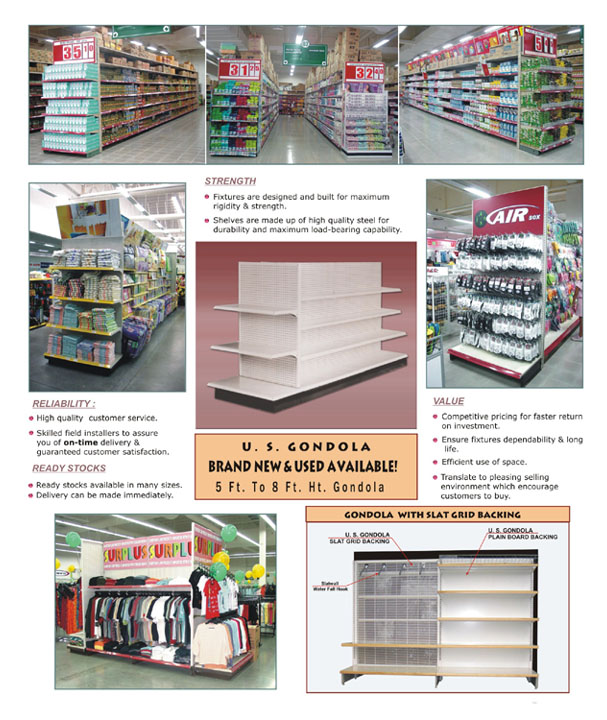 U.S. Gondola (Brand New & Used)